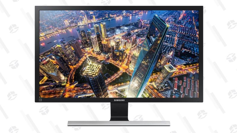 Monitor 4K Samsung 28'’ de segunda mano | $230 | AmazonGráfico: Shep McAllister
